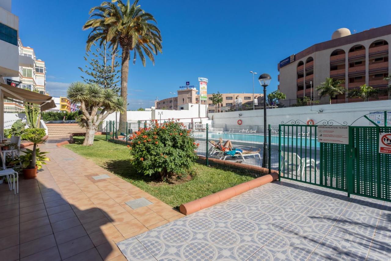 Apartament Teror 501 - Playa Del Ingles - Fc San Bartolomé Zewnętrze zdjęcie